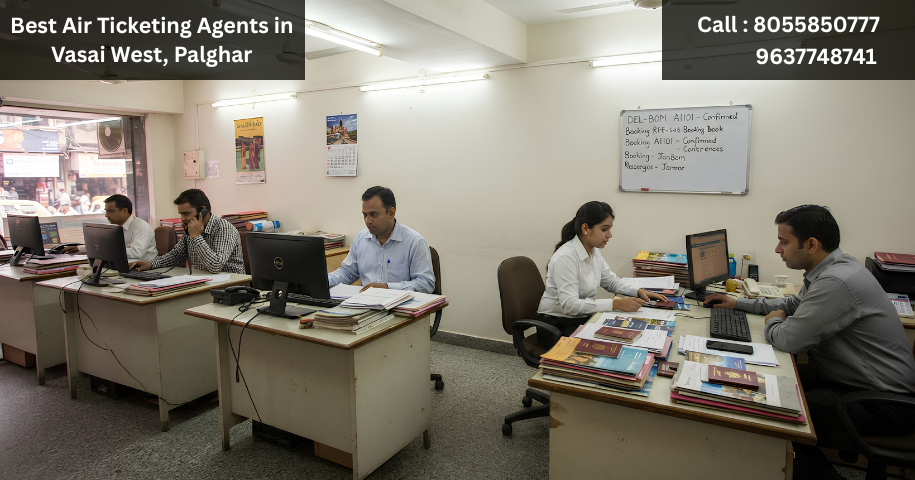 Best Air Ticketing Agents in Vasai West, Palghar